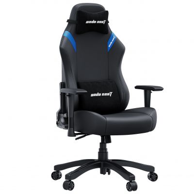 Кресло геймерское Anda Seat Luna L Ecoe-leather Blue (871380162)